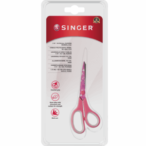 Universele schaar - roze - 19,7 cm
